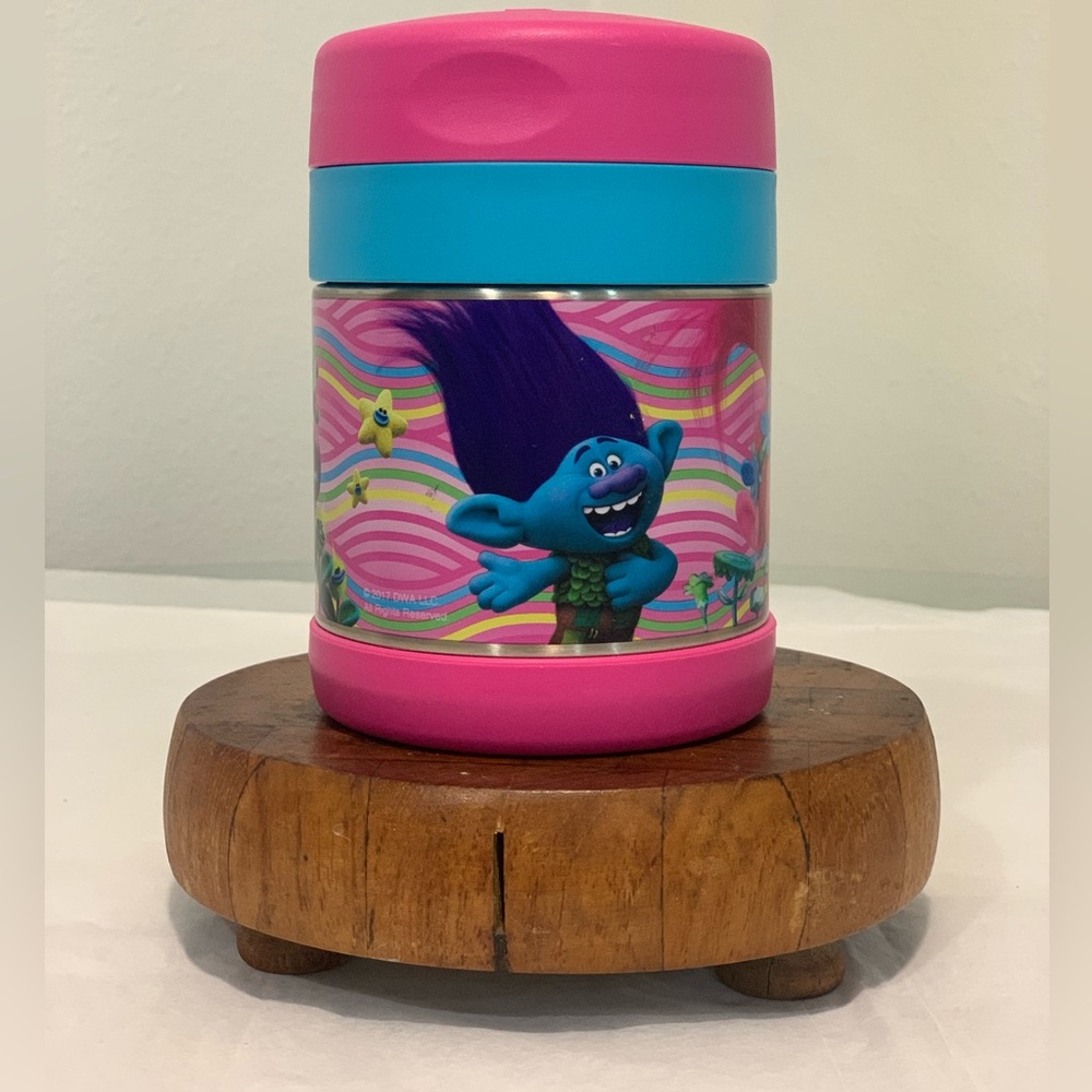 New Pink Thermos Lunchbox Troll Kids Girl/Boy soup